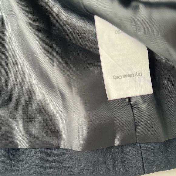 CAbi Black Lined Sleeveless Blazer Vest Sz S - Picture 10 of 14